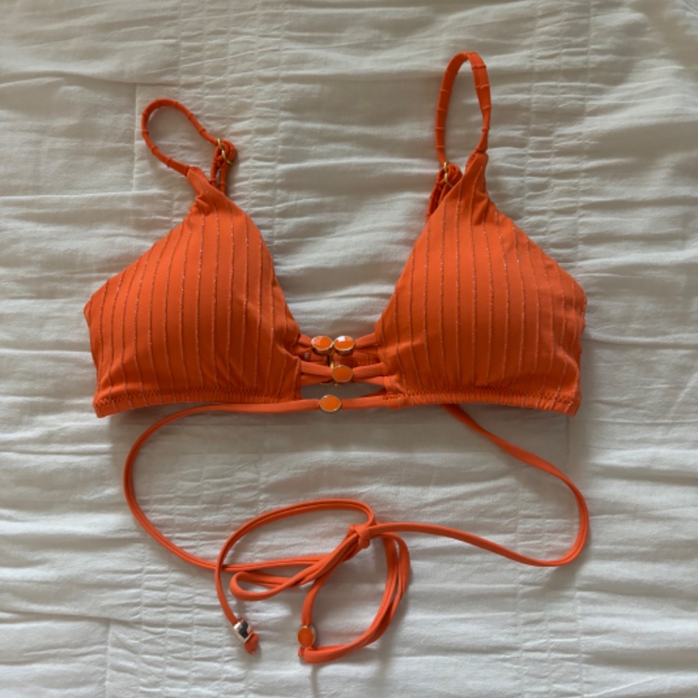 orange beaded bikini - Picture 2 of 9